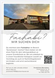 Jahrespraktikum an unserer Schule